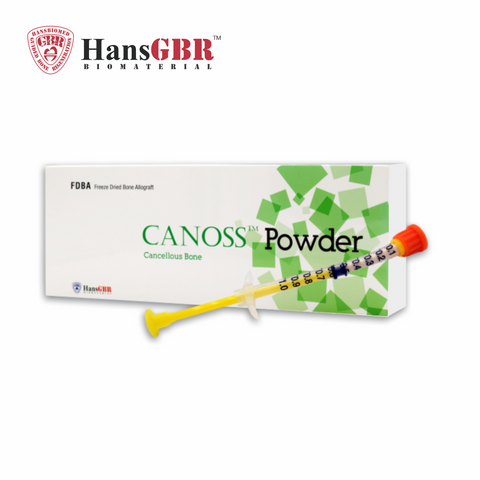 CANOSS Powder Cancellous Freeze Dried Bone Allograft syringe